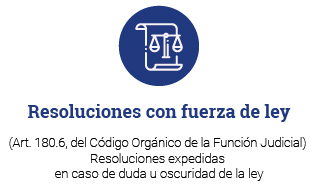 Resoluciones Corte Nacional De Justicia